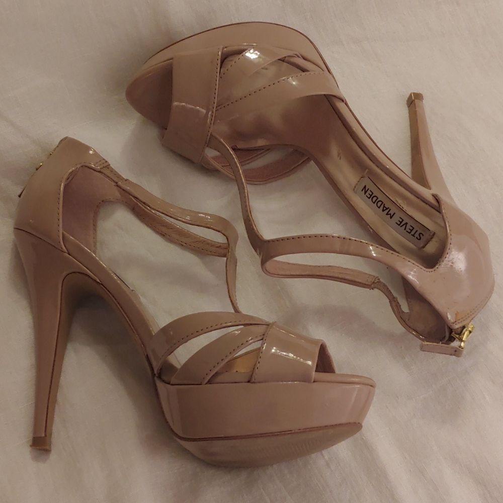 Nude Steve Madden Stiletto